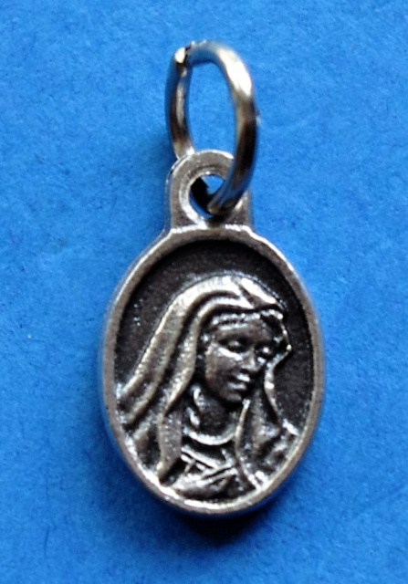 Super Mini Mater Dolorosa (Sorrowful Mother) Charm